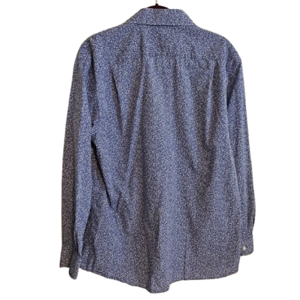 📣 Tommy Hilfiger Mens Button Down Long Sleeve Shirt Large 16-16.5 Like New 😍 - Picture 2 of 4